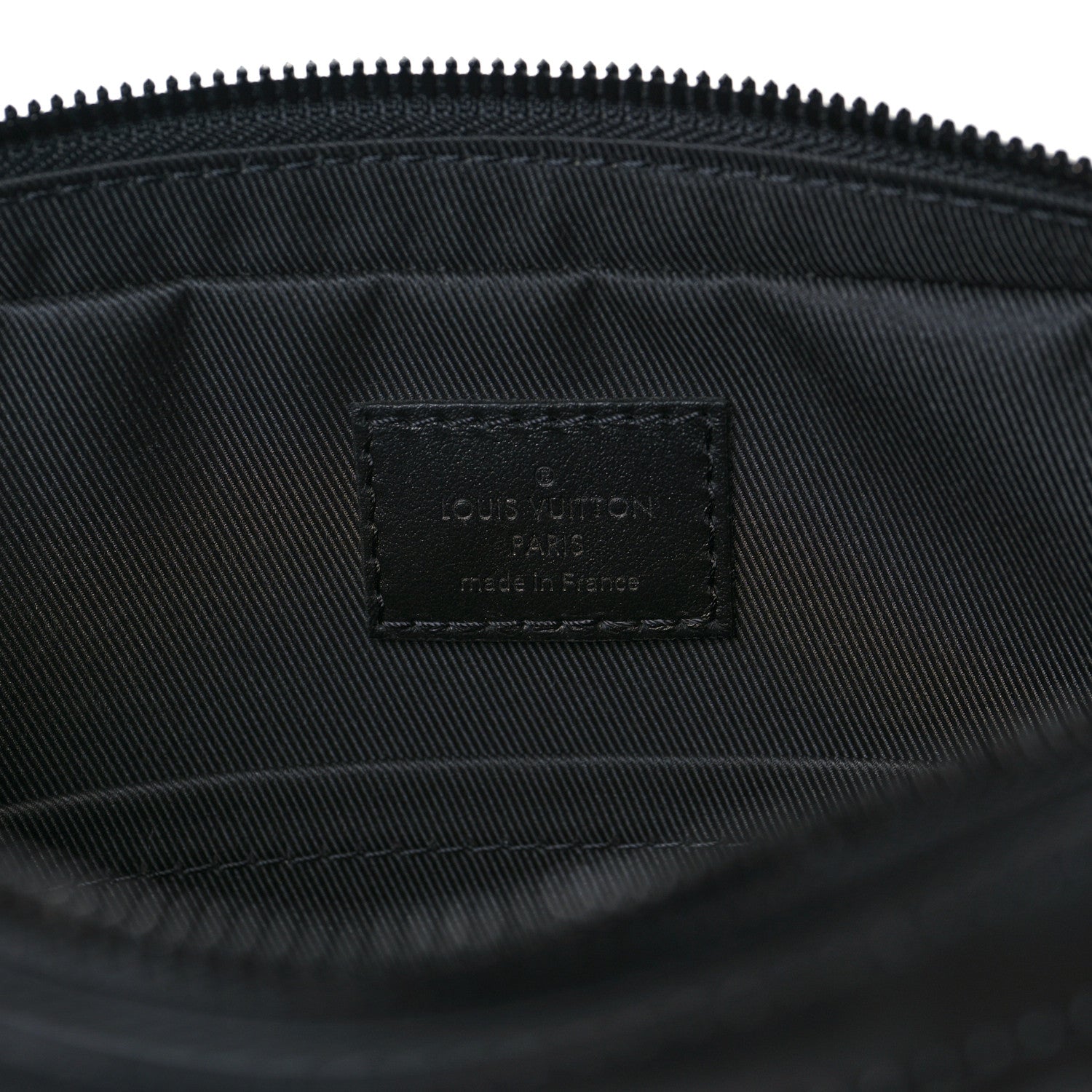 Louis Vuitton Calfskin Monogram Shadow Duo Messenger Black 6 of 9