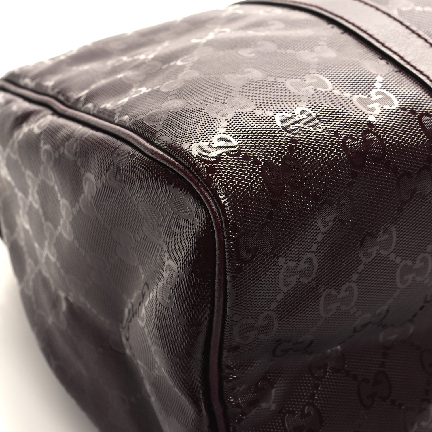 Gucci Imprime Monogram Medium Joy Boston Bordeaux 9 of 12
