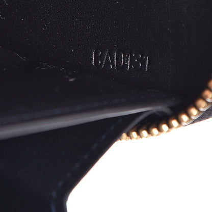 Louis Vuitton Vernis Leopard Zippy Wallet Blue Infini 7 of 7