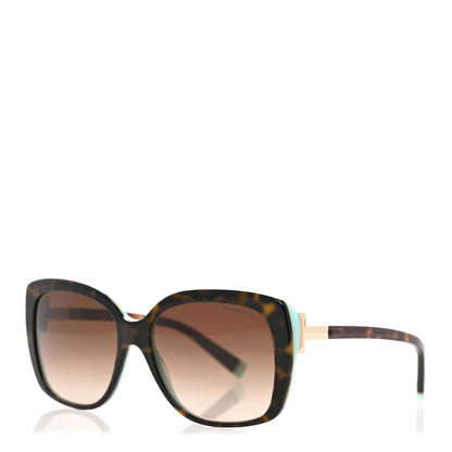 Tiffany Metal Tiffany T Sunglasses TF4171 Tortoise Blue 1 of 8