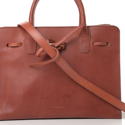 Mansur Gavriel Calfskin Sun Bag Brandy 7 of 16