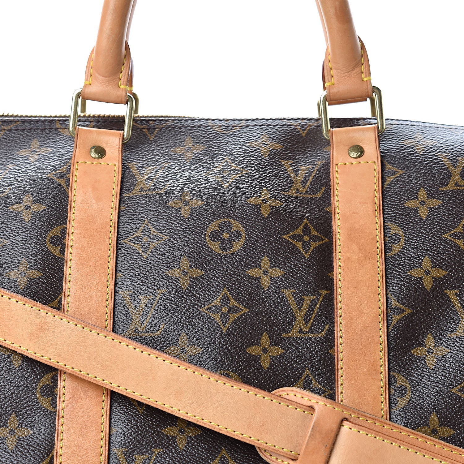 Louis Vuitton Monogram Keepall Bandouliere 50 8 of 17