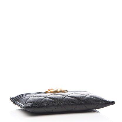Chanel Caviar Quilted Boy Card Holder Black 4 of 9