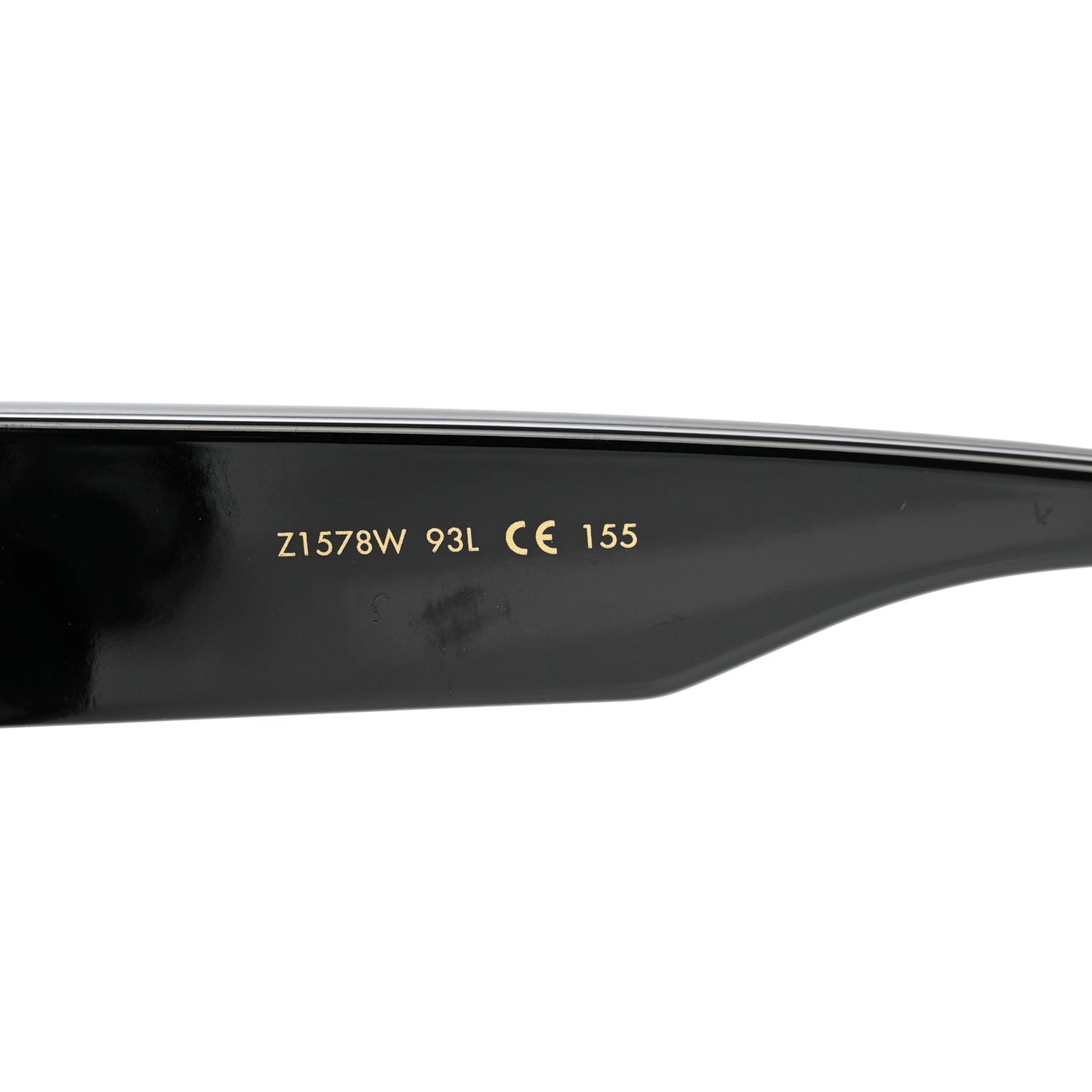 Acetate Swarovski Crystal Cyclone Sunglasses Z1578W Black