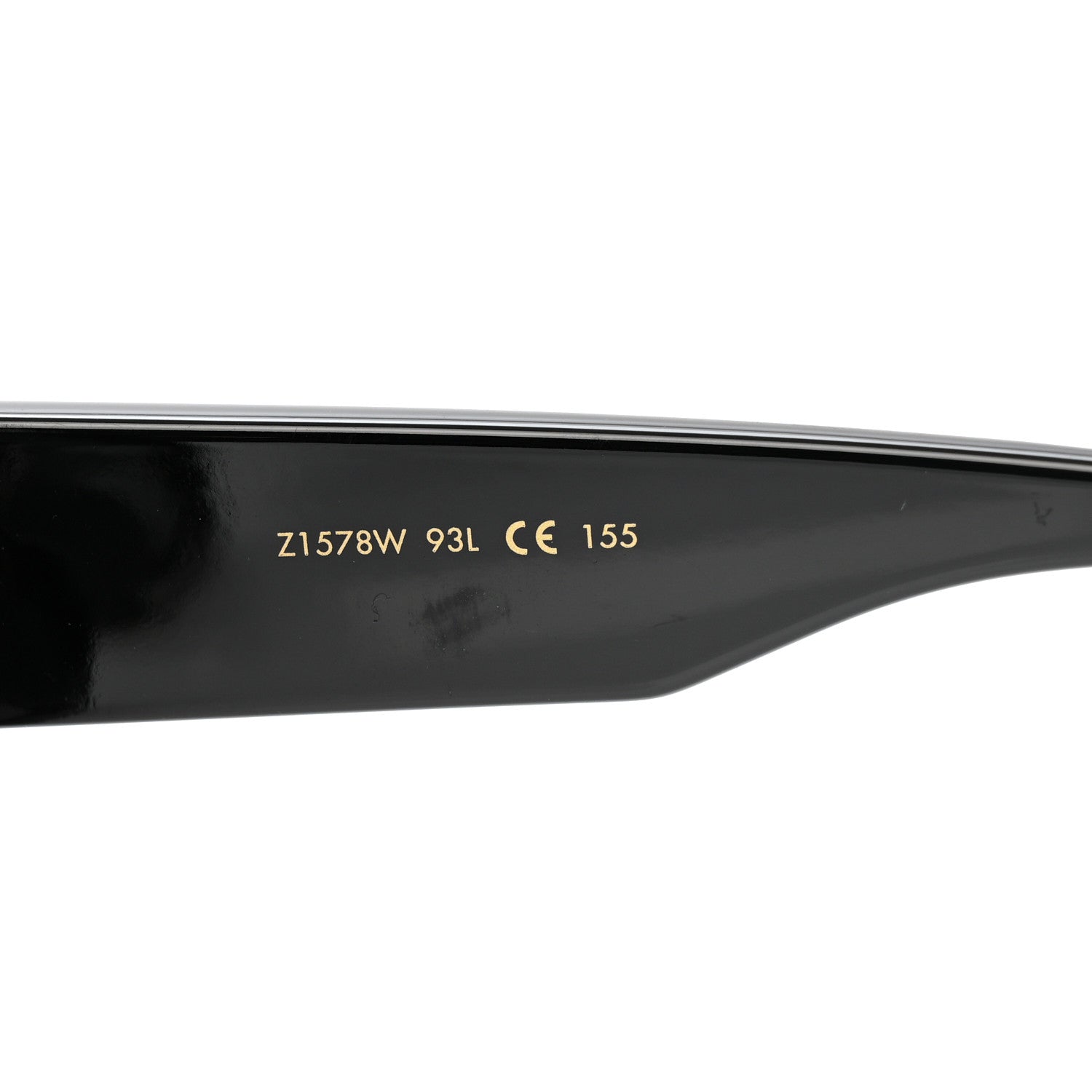 Louis Vuitton Acetate Swarovski Crystal Cyclone Sunglasses Z1578W Black 6 of 8