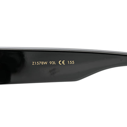 Louis Vuitton Acetate Swarovski Crystal Cyclone Sunglasses Z1578W Black 6 of 8