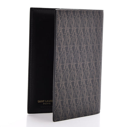 Saint Laurent Toile Monogram Passport Holder 3 of 7