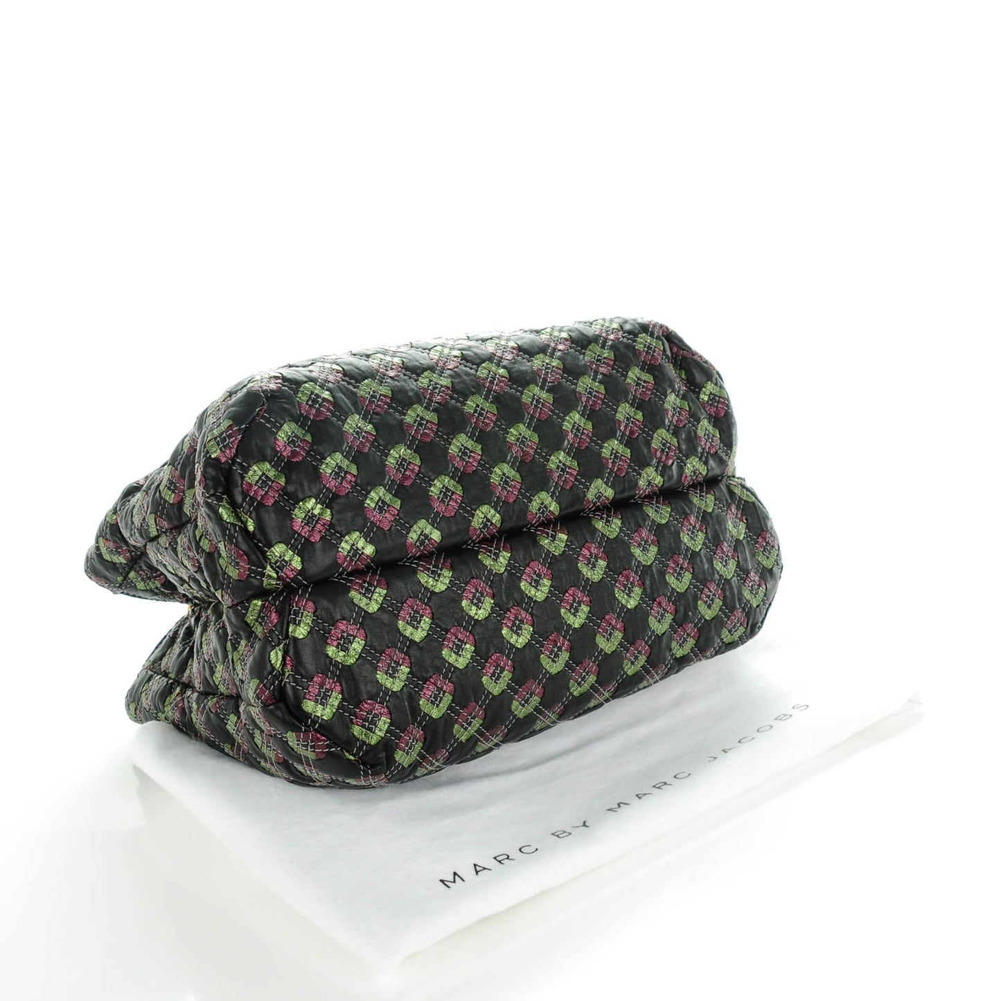 Calfskin Quilted Robert Leslie Bag Black