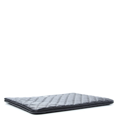 Chanel Caviar Quilted Large Cosmetic Case Black 4 of 6