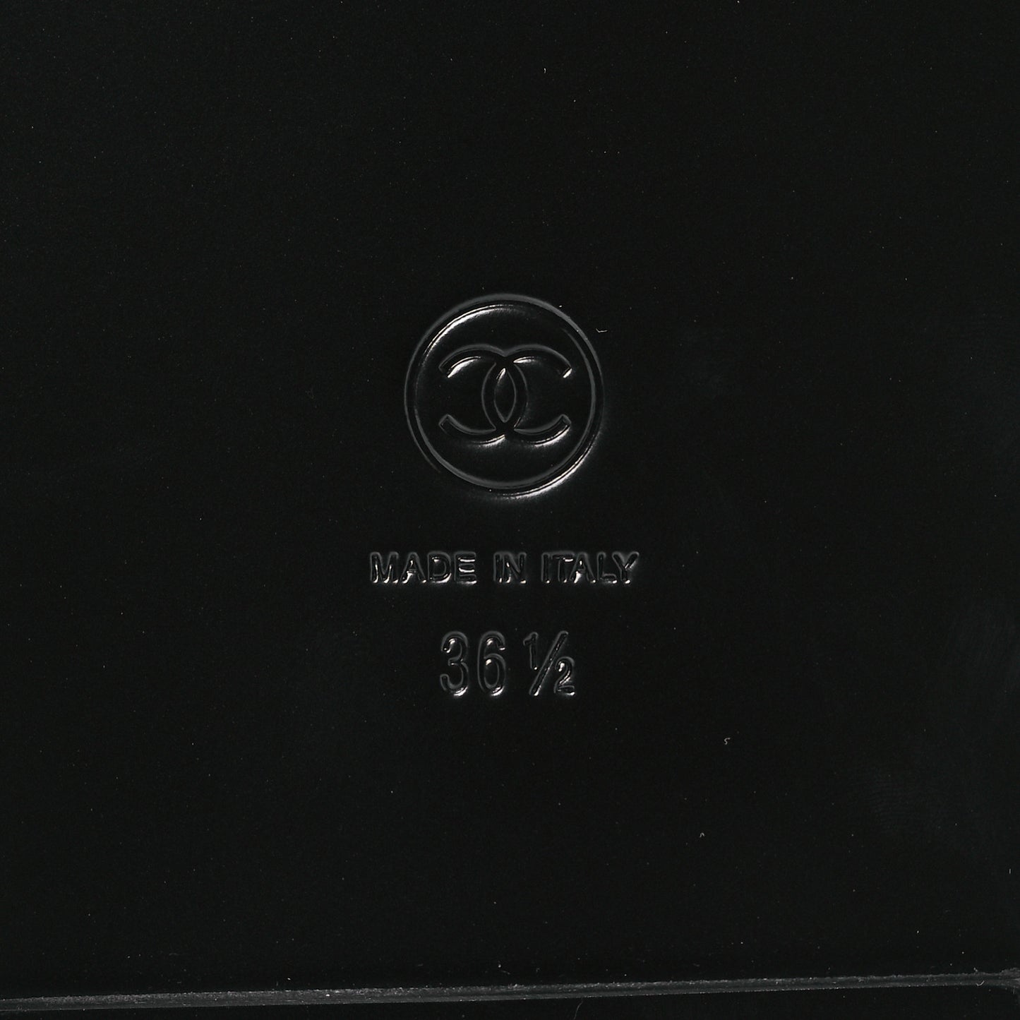 Grained Calfskin Velcro Dad Sandals 36.5 Black