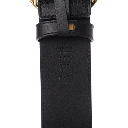 Gucci Calfskin Double G 40mm Belt 85 34 Black 3 of 6