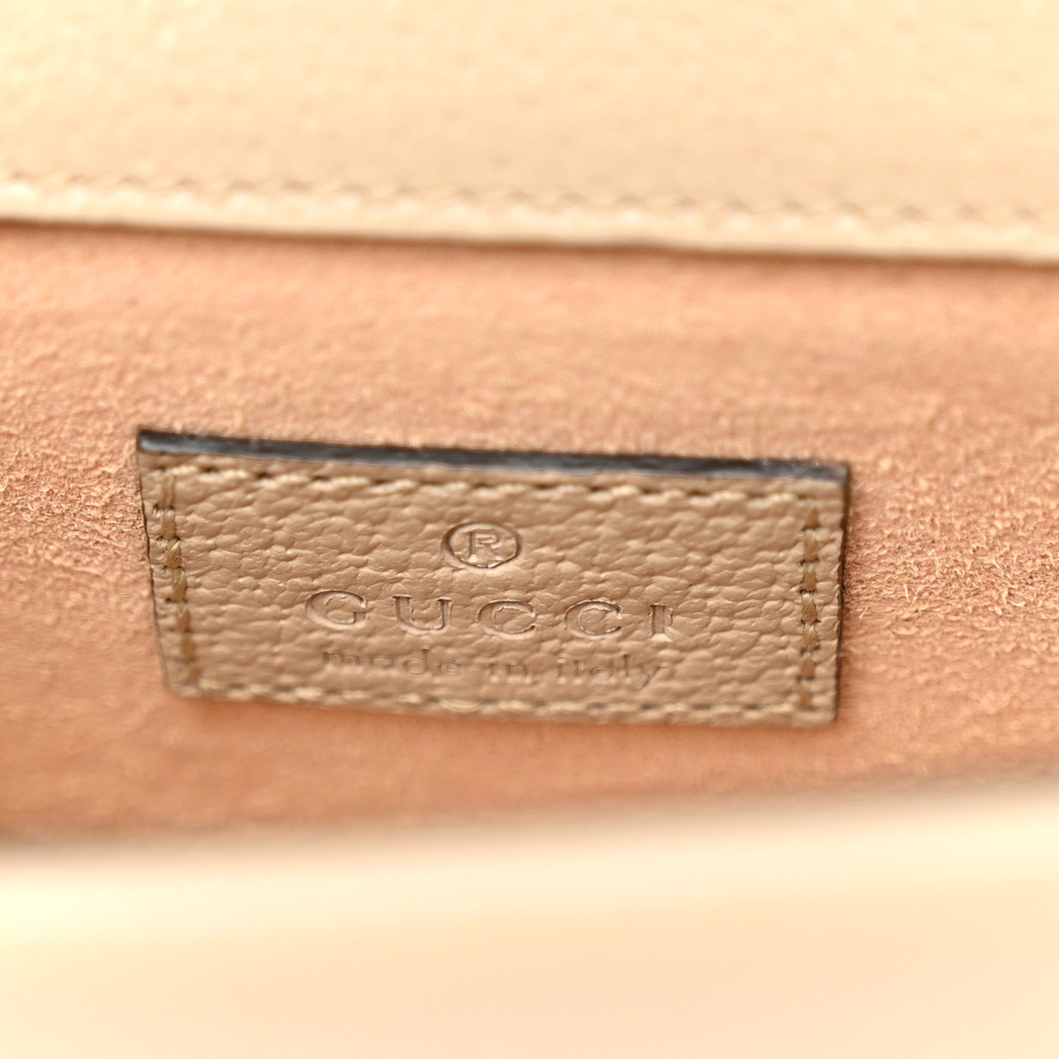 Gucci GG Supreme Monogram Textured Dollar Calfskin Super Mini Dionysus Shoulder Bag Beige Mystic White Oatmeal 6 of 12
