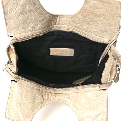 Balenciaga Agneau Giant 21 Silver Hardware Folder Sahara 6 of 14