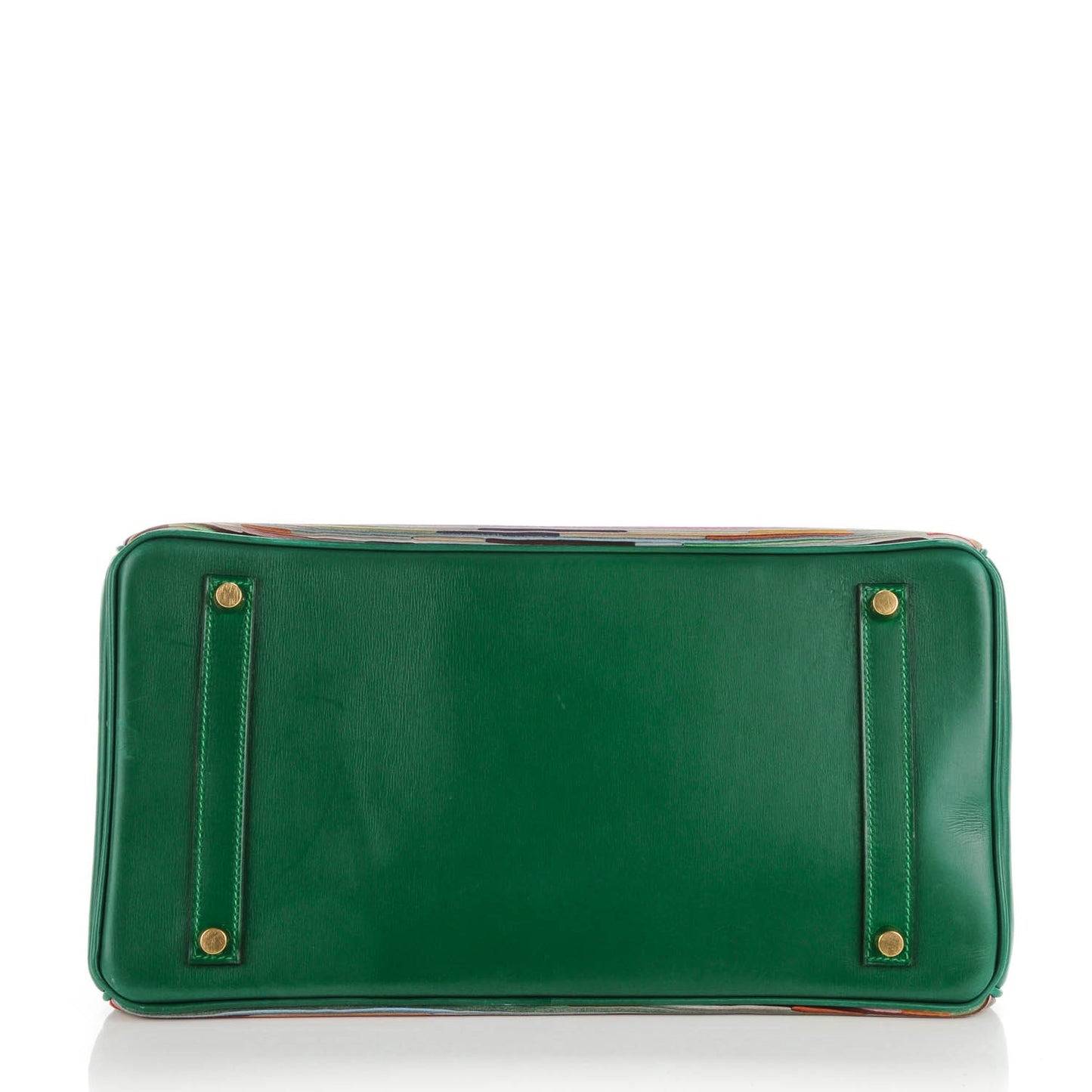 Box Vibrato Birkin 35 Vert Clair