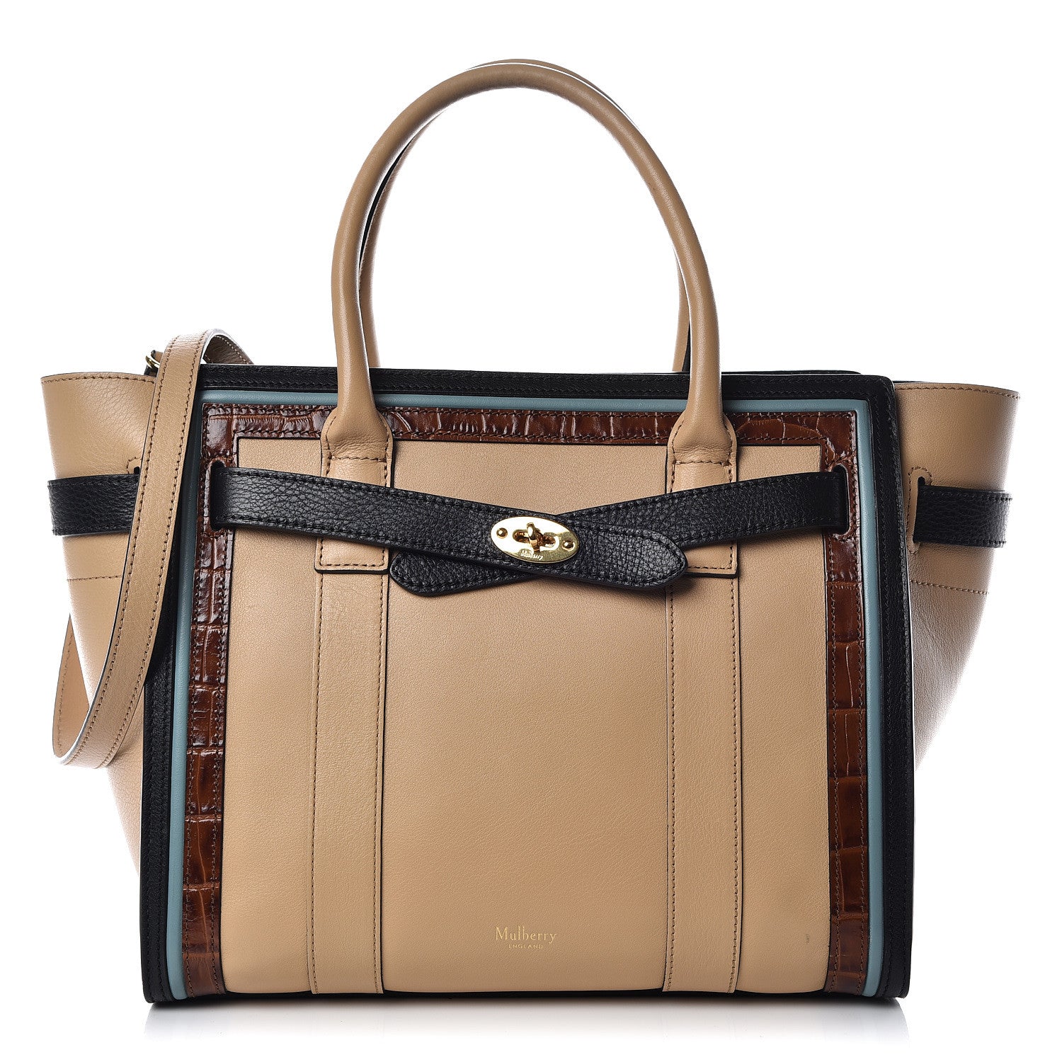 Mulberry Classic Grain Small Bayswater Zip Tote 1 of 11