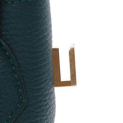Hermes Togo Birkin 25 Malachite 25 of 26