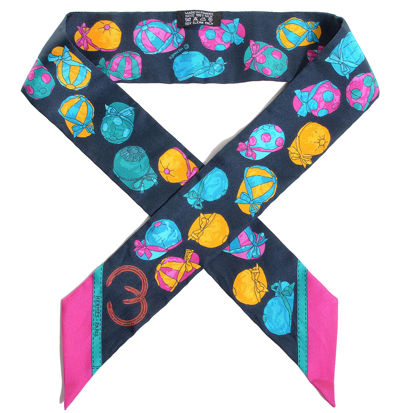 Silk Jockey Twilly Caban Rose Vif Canard