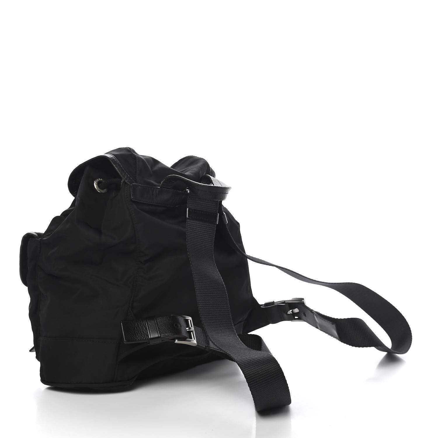Prada Tessuto Nylon Vela Small Backpack Black 3 of 10