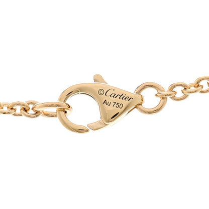 Cartier 18K Yellow Gold Interlocking LOVE Necklace 4 of 5
