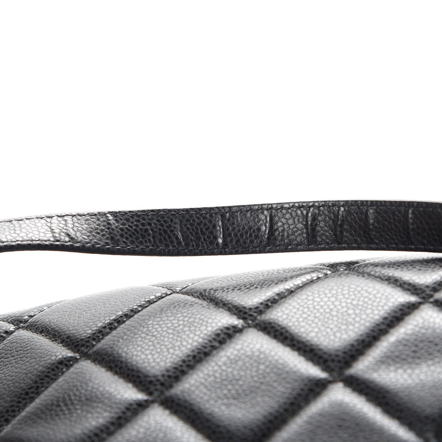 Caviar Quilted CC Timeless Soft Tote Black