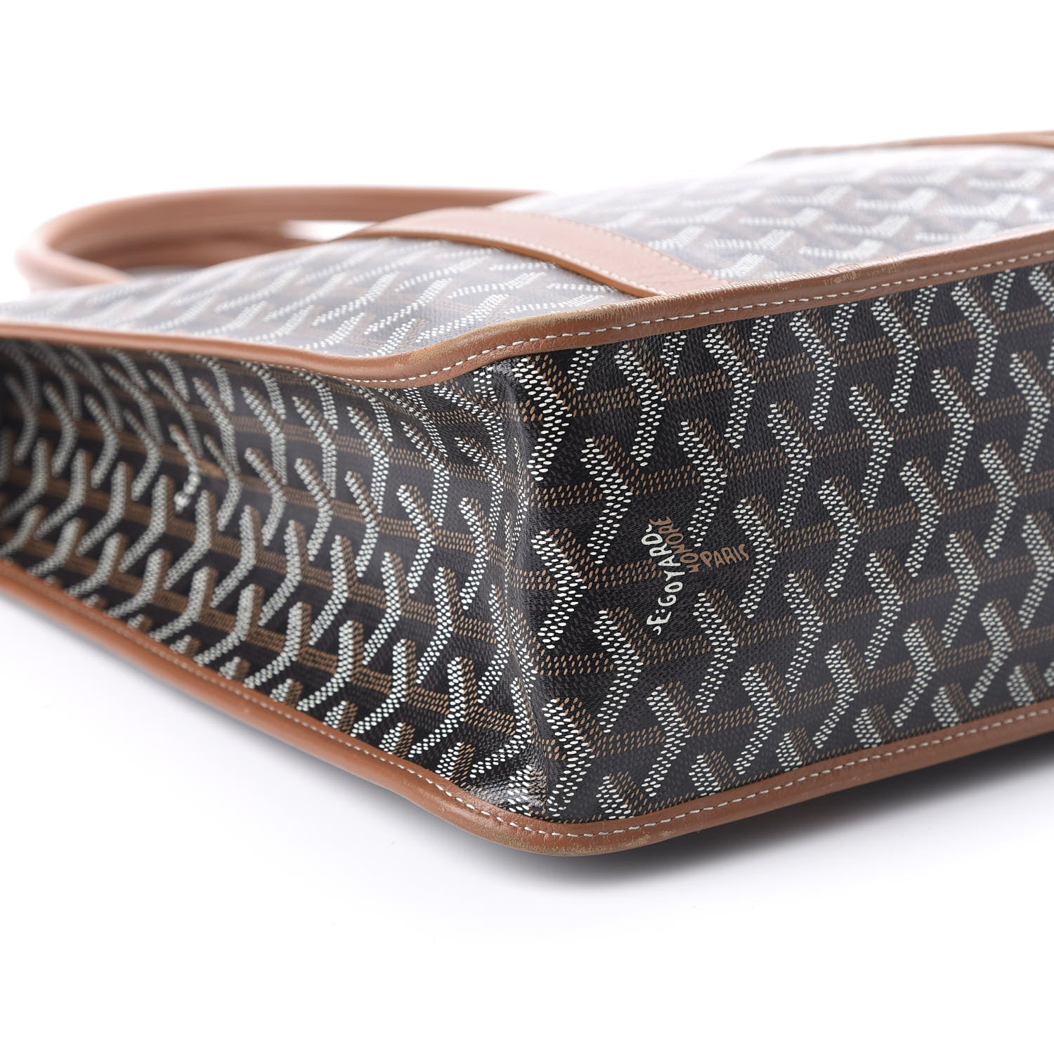 Goyard Goyardine Bourgogne Black Gold 6 of 10