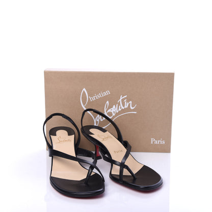 Christian Louboutin Kid Taralita 55 Thong Sandals 40 Black 9 of 9