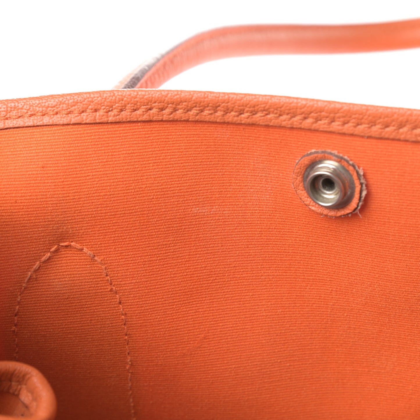 Toile Negonda Garden Party Tote 36 MM Orange