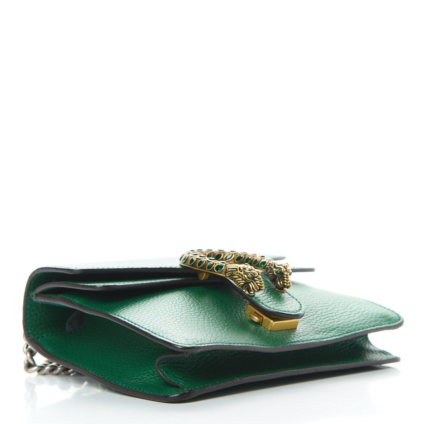 Calfskin Mini Dionysus Shoulder Bag Emerald