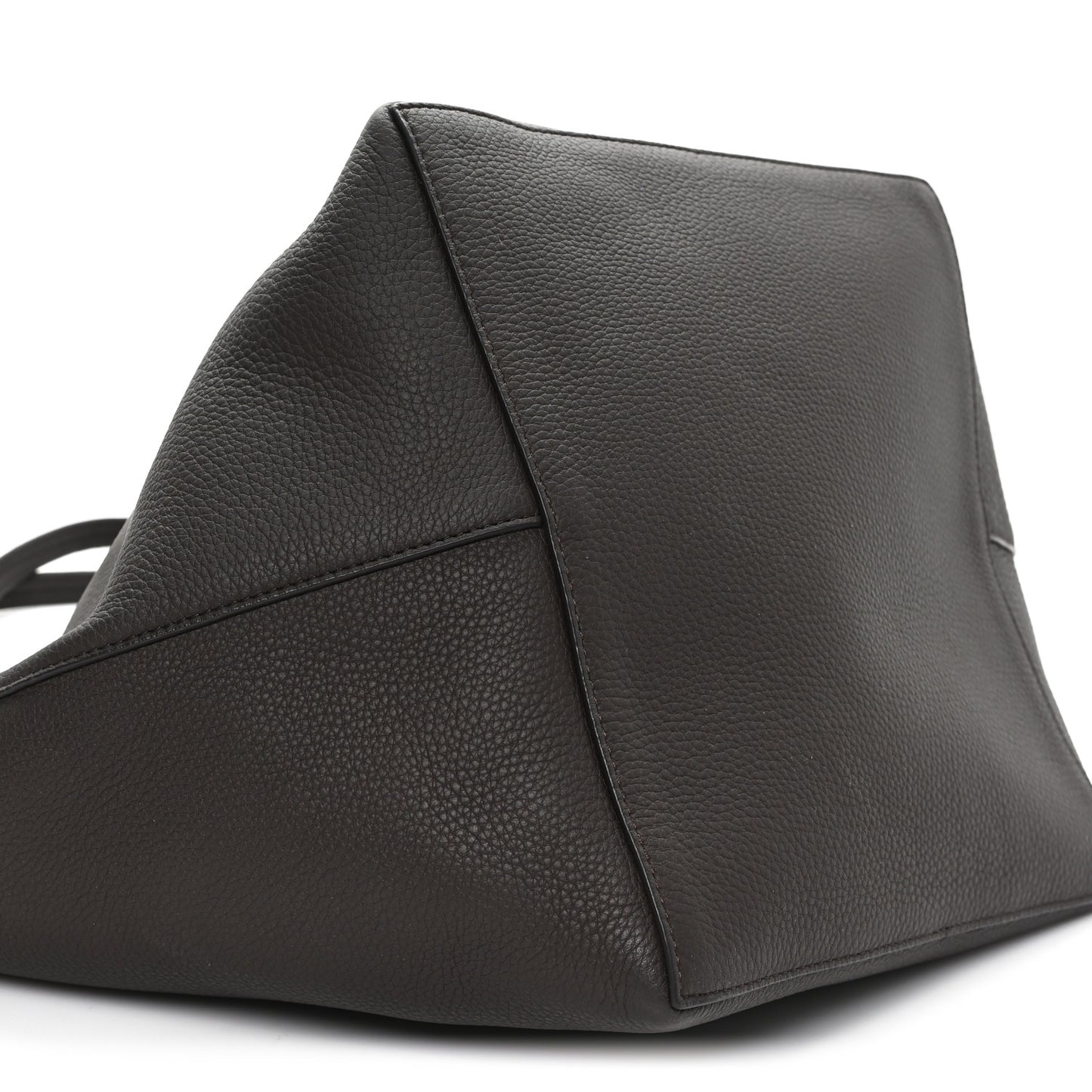Grained Calfskin Park Tote Three Acajou Deep Brown