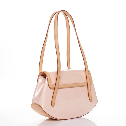 Louis Vuitton Vernis Biscayne Bay PM Marshmallow 3 of 6