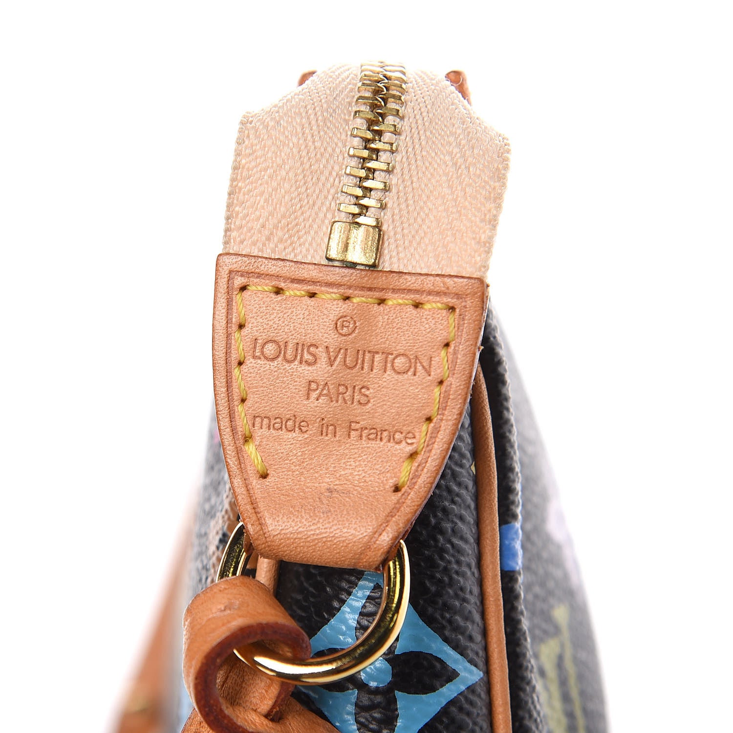 Louis Vuitton Monogram Multicolor Pochette Accessories Black 6 of 13