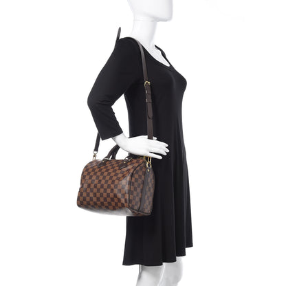 Louis Vuitton Damier Ebene Speedy Bandouliere 25 2 of 12