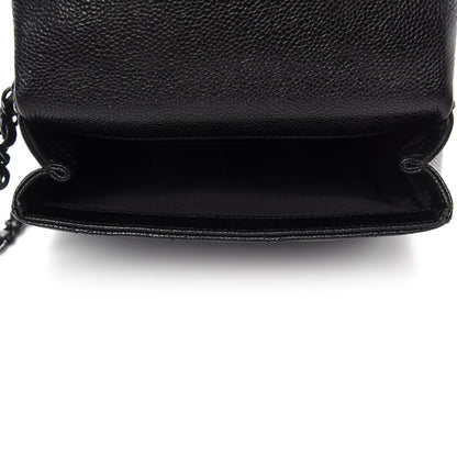 Chanel Caviar Quilted Incognito Mini Square Flap Black 5 of 11