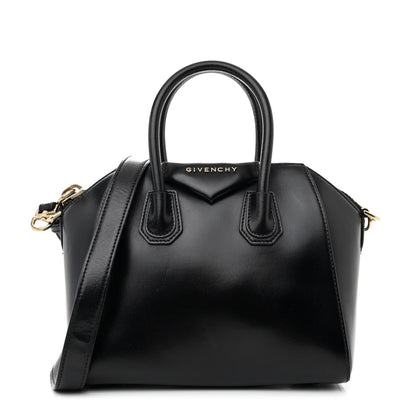 Givenchy Shiny Lord Calfskin Mini Antigona Black 1 of 10
