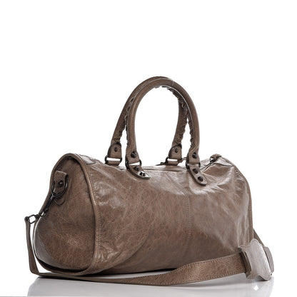 Balenciaga Agneau Classic Hardware Maxi Twiggy Gris Poivre 3 of 8