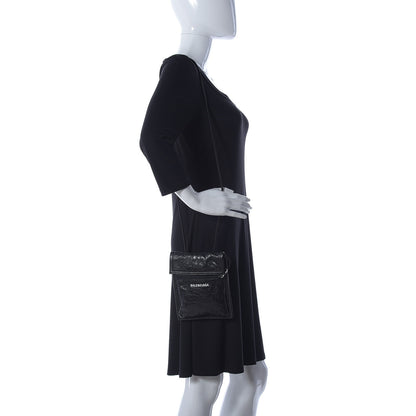 Balenciaga Agneau Arena Small Explorer Crossbody Pouch Black 2 of 10