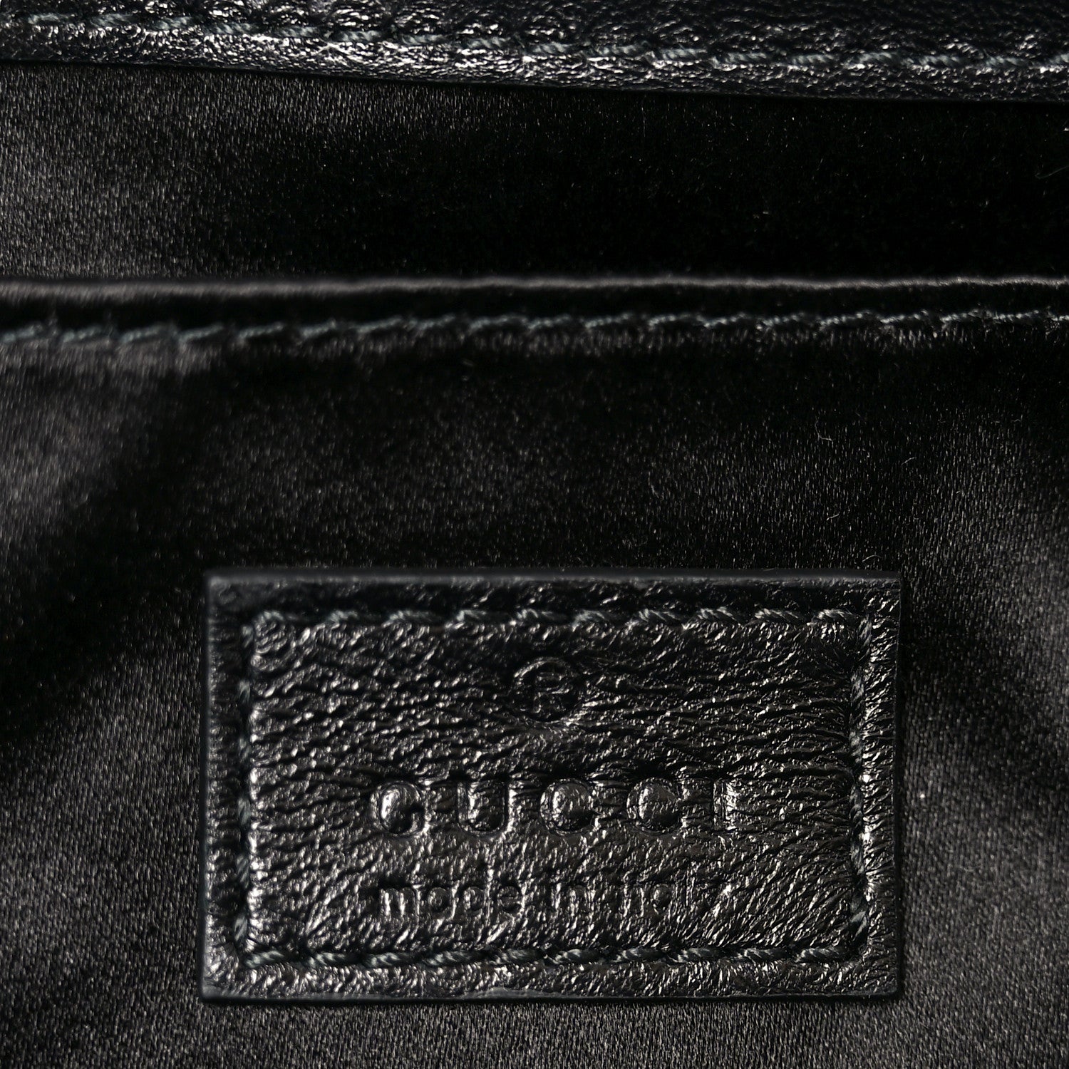 Gucci Nappa Vertical Matelasse Medium Maxi Horsebit Chain Shoulder Bag Black 10 of 19