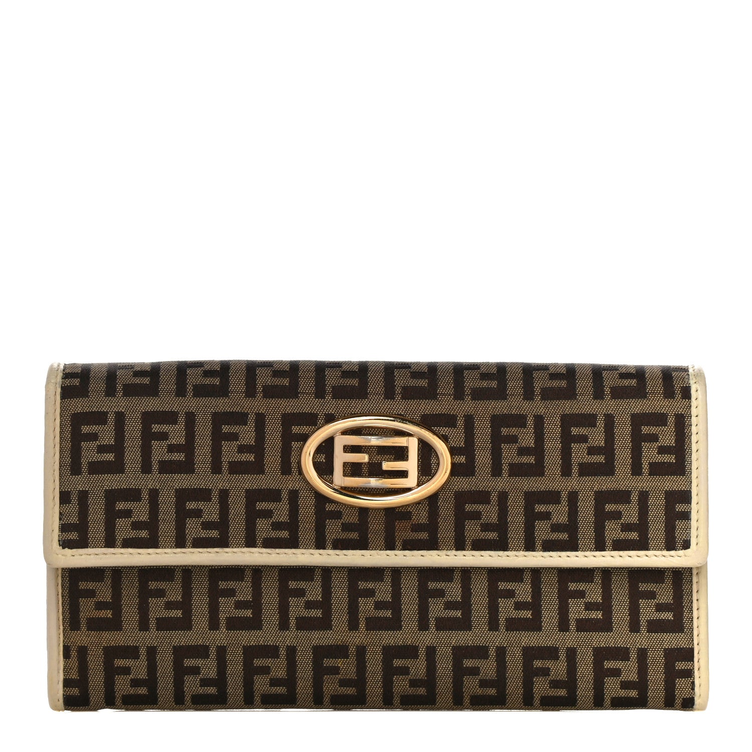 Fendi Zucchino Forever Continental Wallet 1 of 19