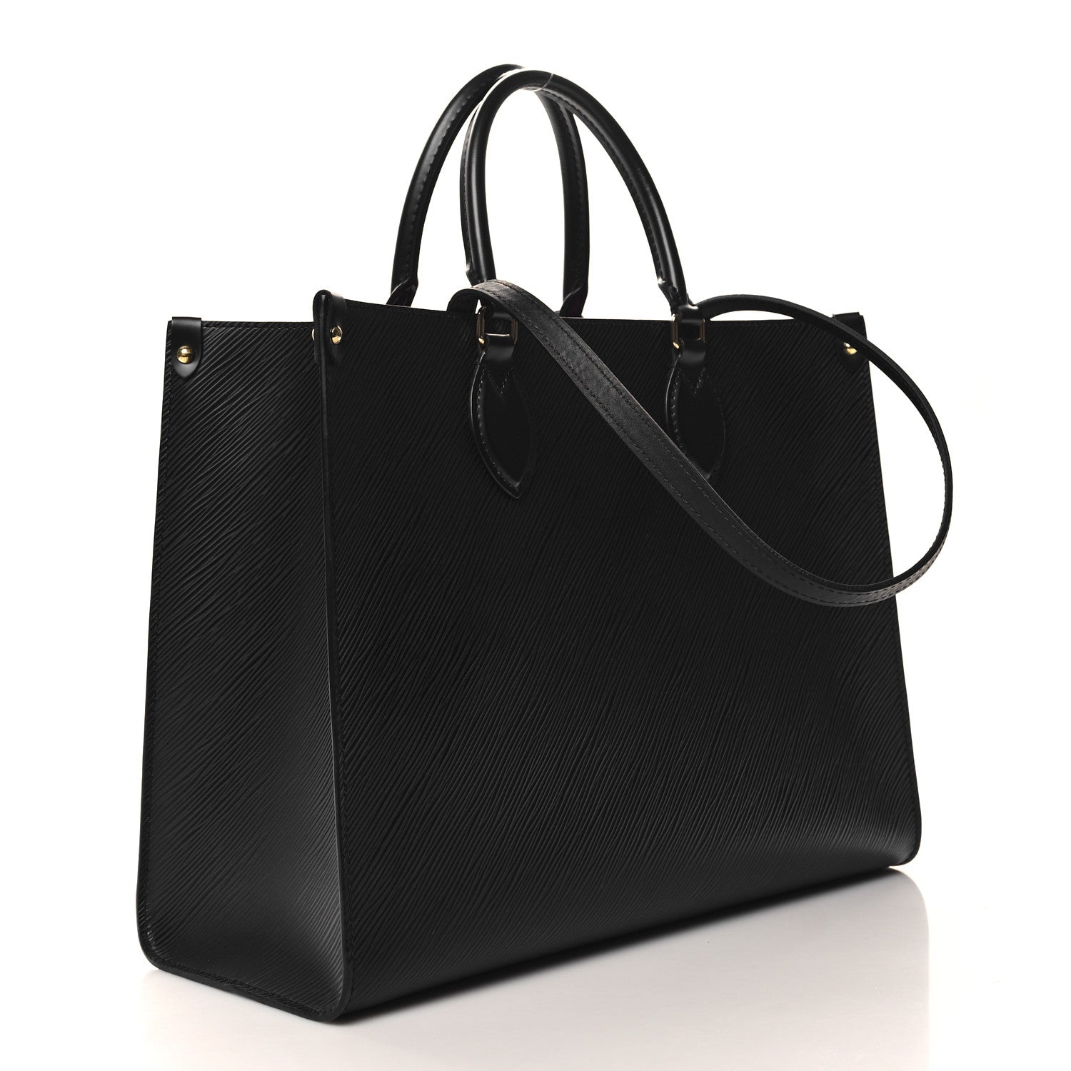 Louis Vuitton Epi Onthego MM Black 3 of 10