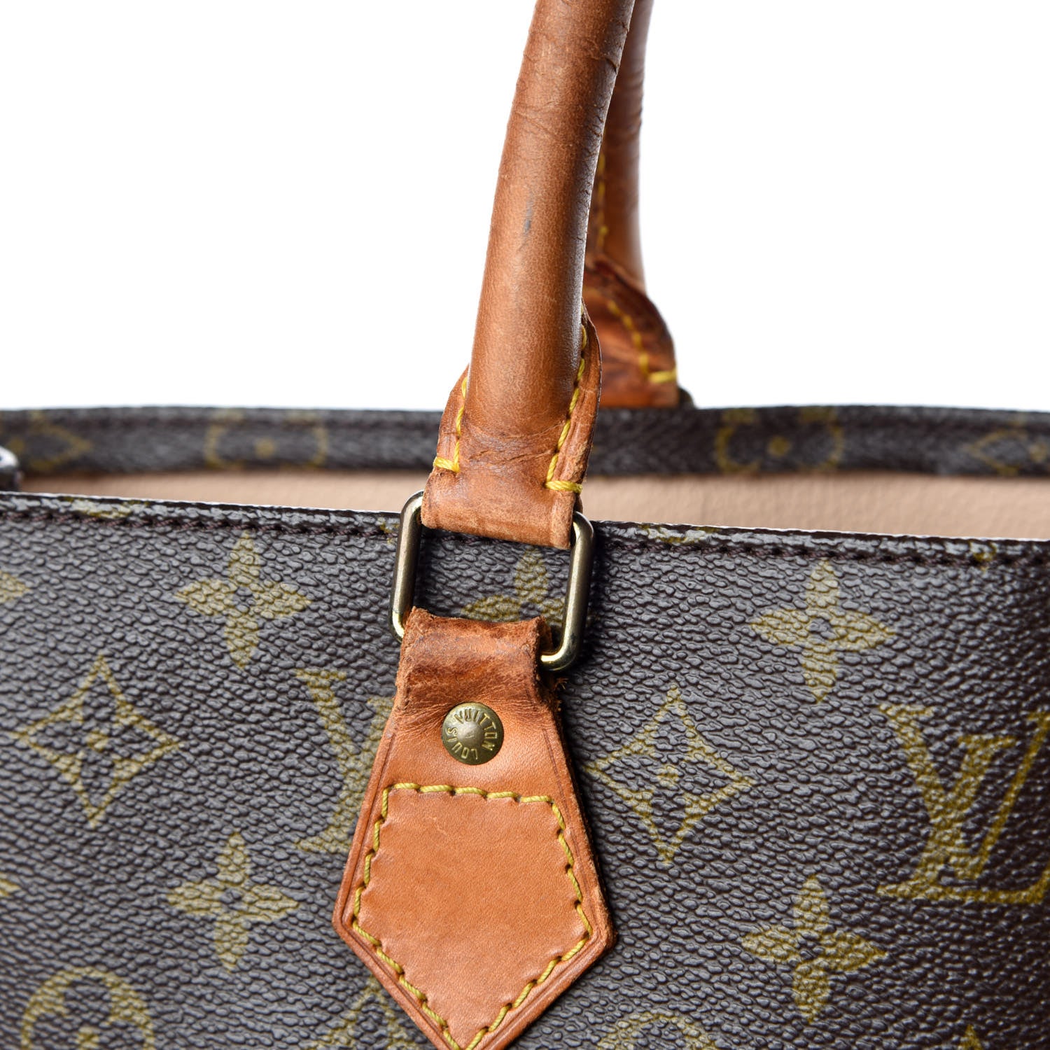 Louis Vuitton Monogram Sac Plat 15 of 17