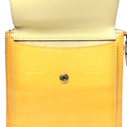 Louis Vuitton Vernis Mott Yellow 10 of 14