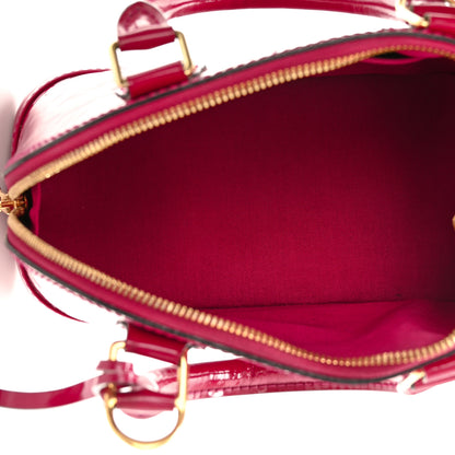Louis Vuitton Vernis Alma BB Rose Indien 5 of 9
