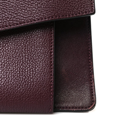 Givenchy Goatskin Medium GV3 Flap Aubergine 10 of 12