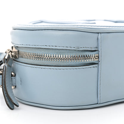 Fendi Vitello Grace Matte O'Lock Mini Camera Case Azzurro Baby 9 of 15