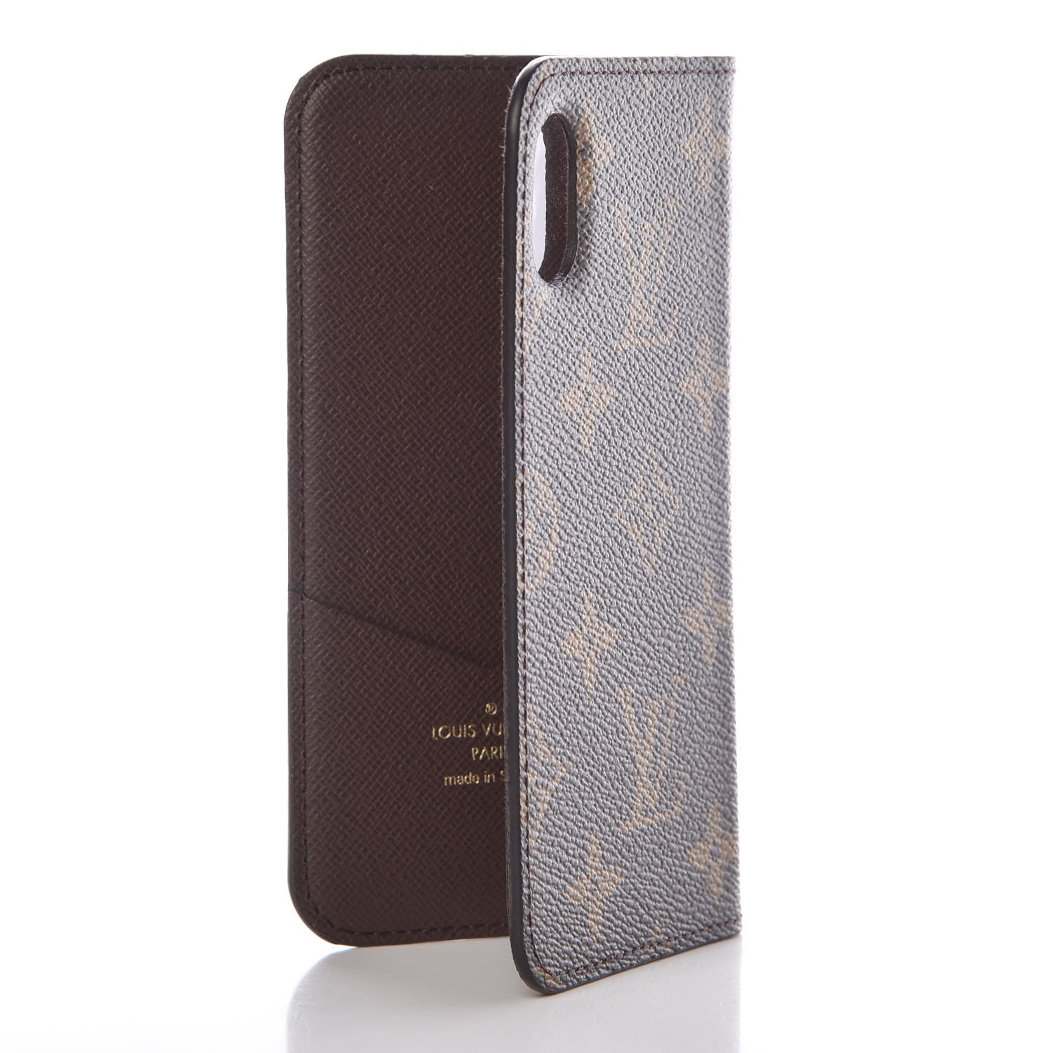Louis Vuitton Monogram iPhone X Folio Case 3 of 7