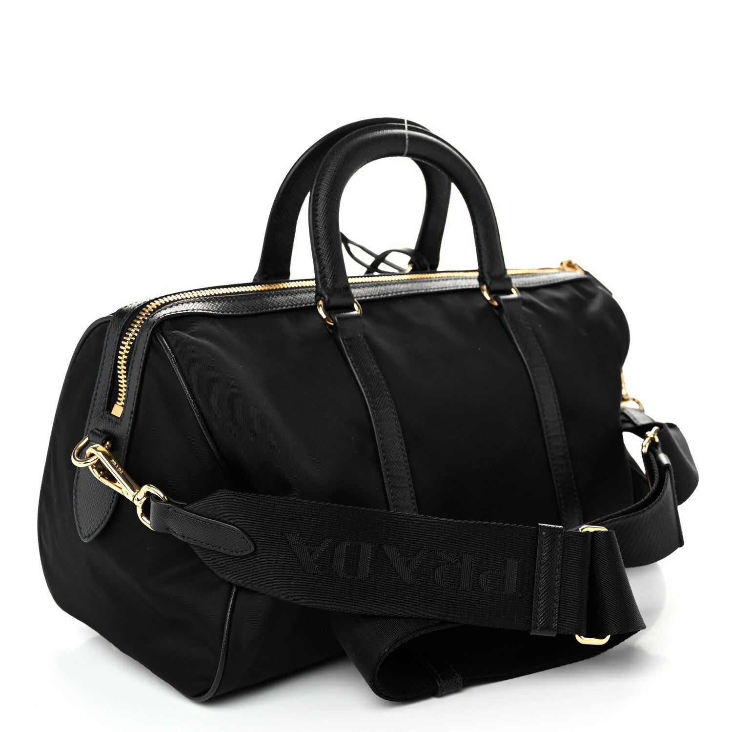 Prada Re-Nylon Saffiano Medium Re-Edition 1978 Top Handle Bag Black 3 of 10