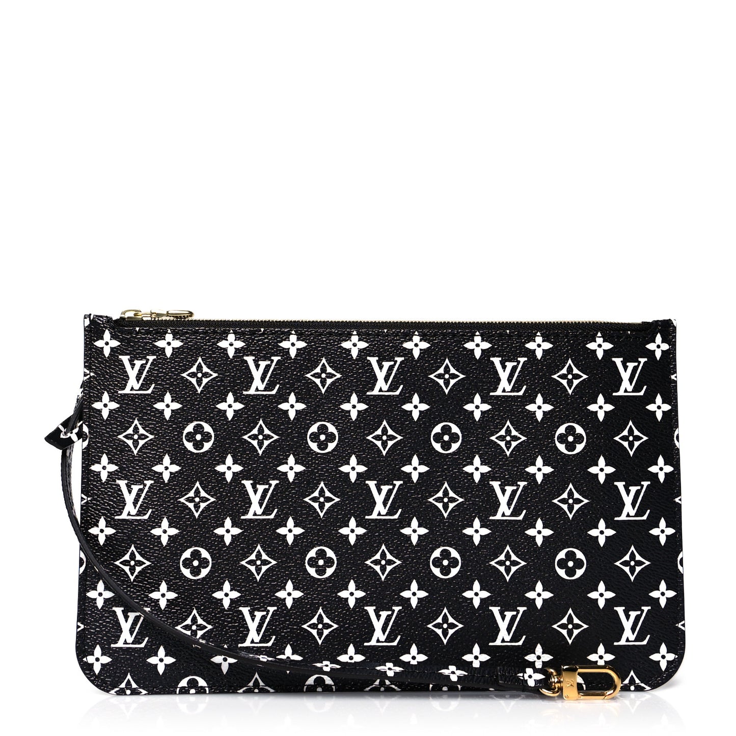 Monogram Giant Jungle Neverfull MM GM Pochette Black