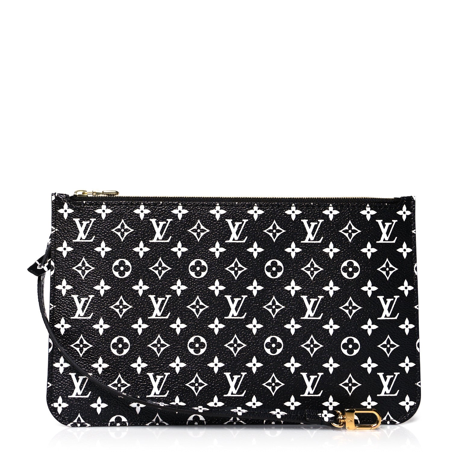 Louis Vuitton Monogram Giant Jungle Neverfull MM GM Pochette Black 1 of 8