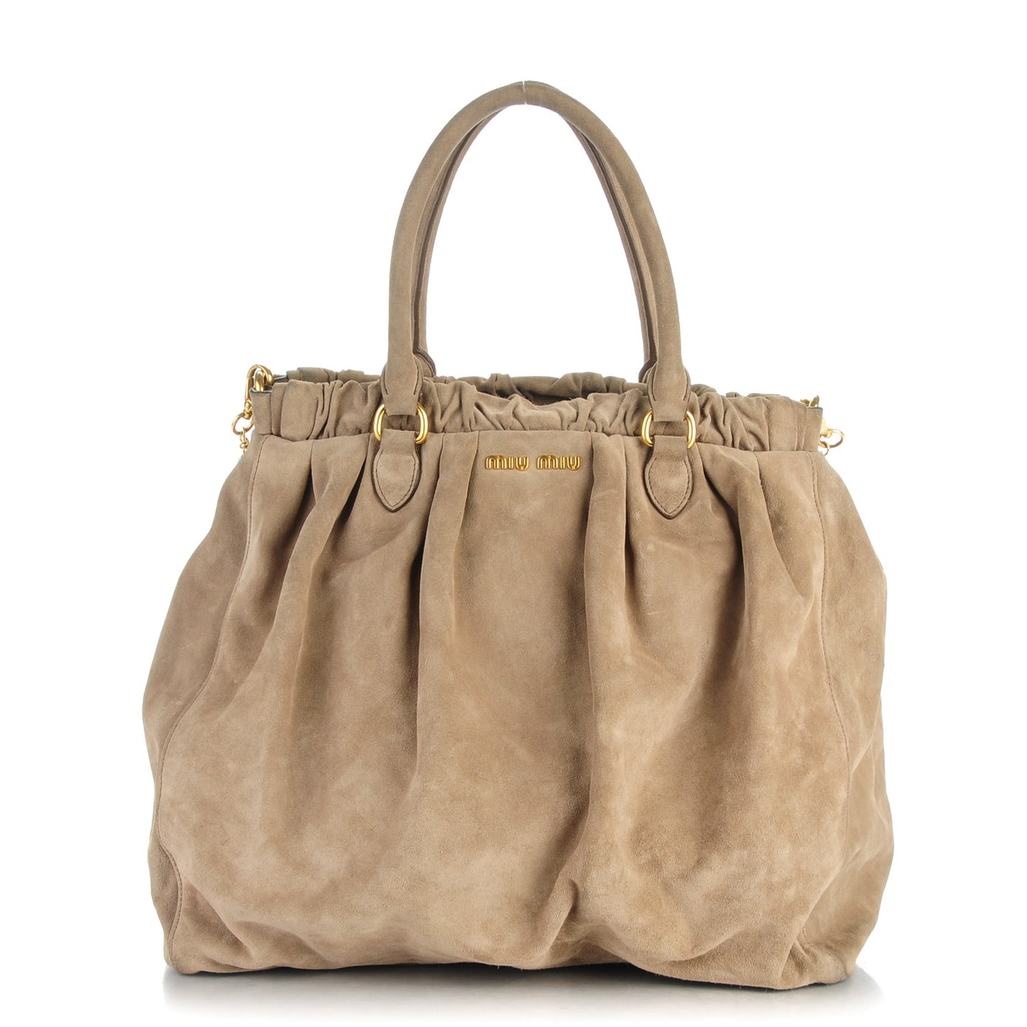 Suede Swarovski Crystal Tote