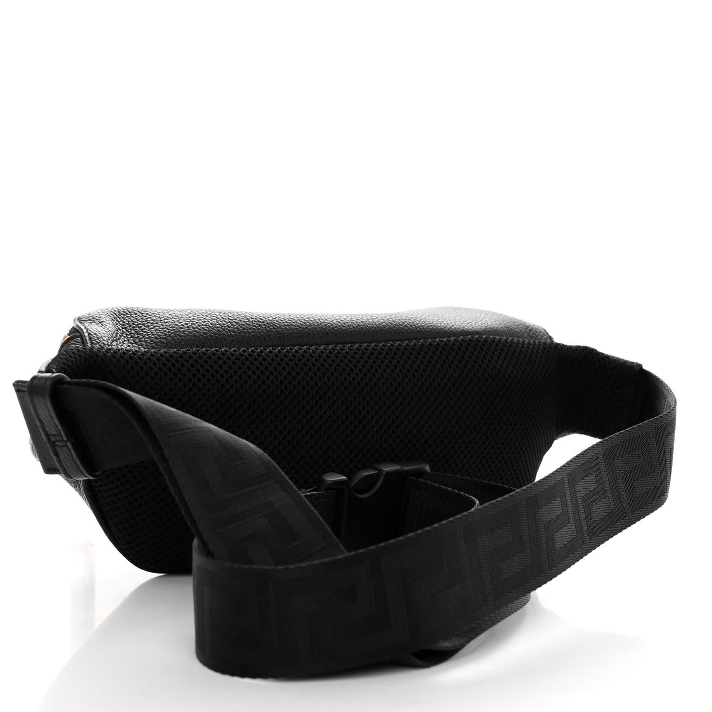 Grained Calfskin Vanitas Medea Belt Bag Black
